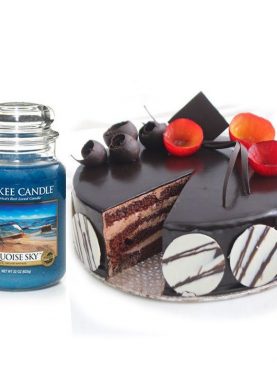 CAKE WITH CANDLE