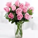 Long Stemmed Pink Bash Roses – same-day flower delivery Pakistan | Proflowers.pk