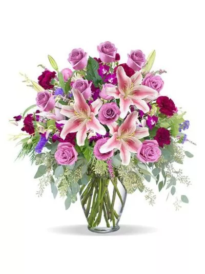 Sunshine Pink Roses – same-day flower delivery Pakistan | Proflowers.pk