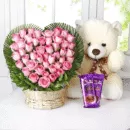 Pretty Pink Combo – same-day flower delivery Pakistan | Proflowers.pk