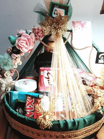 Green Pearl Basket – same-day flower delivery Pakistan | Proflowers.pk