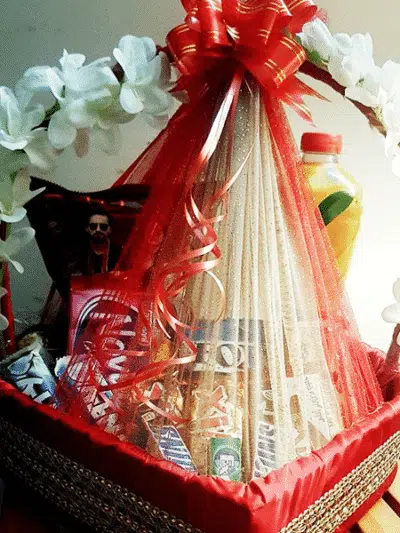 Sweetest Chocos Heart Basket – same-day flower delivery Pakistan | Proflowers.pk