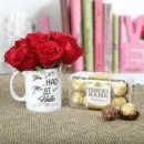 MUG ROSES FERRERO – same-day flower delivery Pakistan | Proflowers.pk
