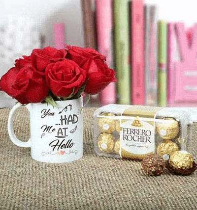 MUG ROSES FERRERO