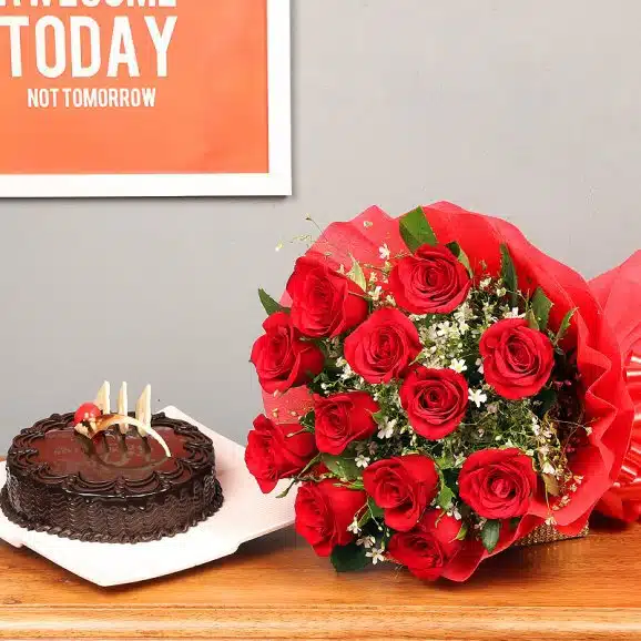 Sweet Sin Combo – same-day flower delivery Pakistan | Proflowers.pk